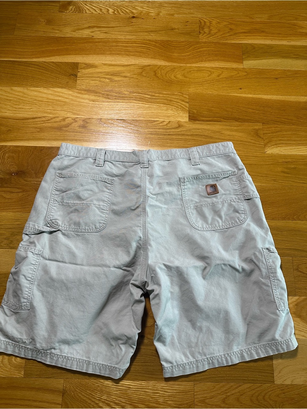 Carhartt Men's Light Gray Cargo Shorts